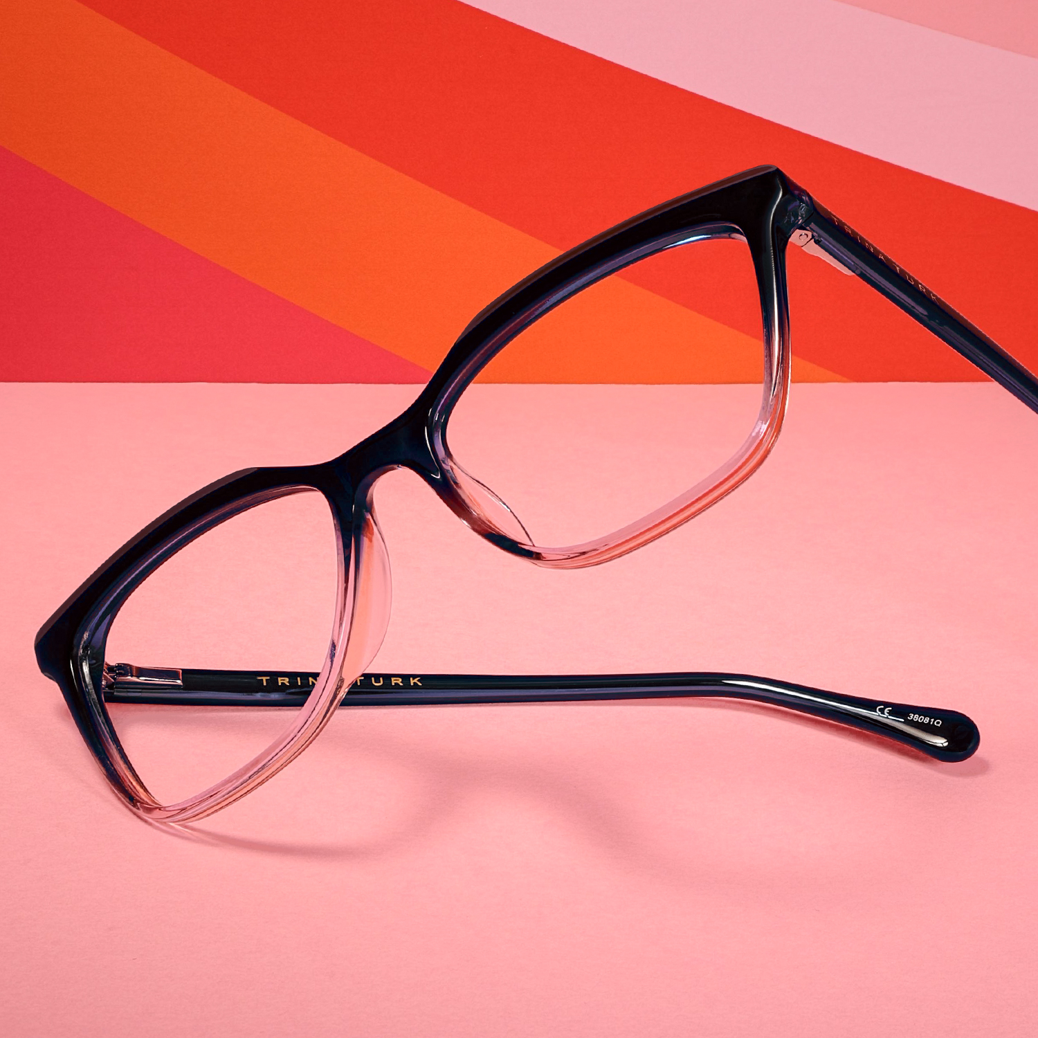 Trina Turk Eyewear - Retro-inspired shapes and jewelry-inspired hand-enameled décor