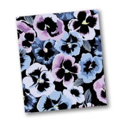 Plum Pansies - Vera Bradley Pattern - Winter 2021